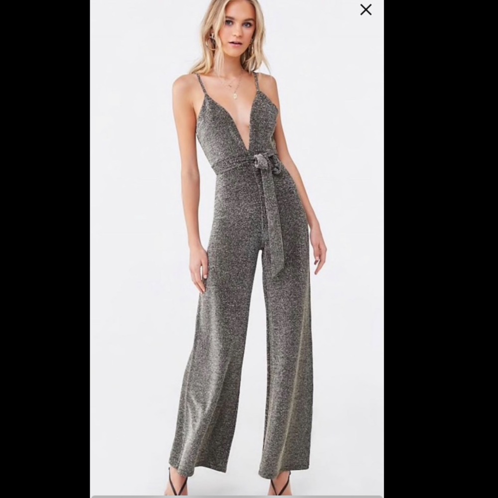 Metallic jumpsuit